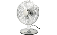 Tischventilator 18 cm Chrom 8,94 m³/h