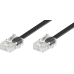 ISDN-Anschlusskabel 4adrig 15m Schw