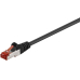 Patchkabel Cat5e U/Utp 1m Schwarz