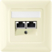 Setec Cat 5e Ral9010 Up-Netzwerkdose