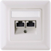 Setec Cat 5e Ral1013 Up-Netzwerkdose