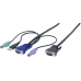 KVM-Kabel VGA/PS/2/USB 3m Digitus für DC-13101