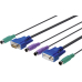KVM-Kabel VGA/PS/2 1,8m Digitus