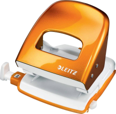 Leitz Locher WOW/5008-10-44, orange metallic Leitz Locher WOW/5008-10-44, orange metallic