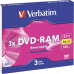 Verbatim DVD-RAM 4,7GB 3x 3er Sc Hardco