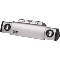 PC-Lautsprecher 6W 3,5mm Klinke Hama Mobil400
