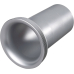 Bassreflexrohr (Trompetenform) Silber