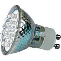 SLV LED-Leuchtmittel GU10 1,3W 230V/50Hz 15&deg; &Oslash;50mm Warm-Wei&szlig;