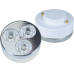 LED-Leuchtmittel GX53 3x1W 230V/50Hz 30° Ø75mm Warm-Weiß
