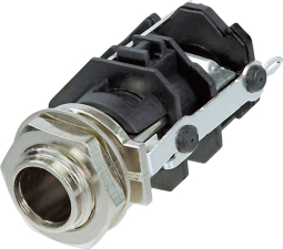 Rean AV Klinken-Steckverbinder 6.35 mm Buchse, Einbau vertikal Polzahl: 3 Stereo Schwarz RJ3VM 1 St Rean AV Klinken-Steckverbinder 6.35 mm Buchse, Einbau vertikal Polzahl: 3 Stereo Schwarz RJ3VM 1 St