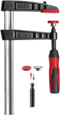 Bessey Temperguss-Schraubzwinge TG-2K 600/175 TG60S17-2K Spannbereich:600 mm Ausladungs-Maße:175 mm Bessey Temperguss-Schraubzwinge TG-2K 600/175 TG60S17-2K Spannbereich:600 mm Ausladungs-Maße:175 mm