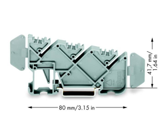 WAGO Isolierter Sammelschienenträger 812-140 Inhalt: 25 St. WAGO Isolierter Sammelschienenträger 812-140 Inhalt: 25 St.