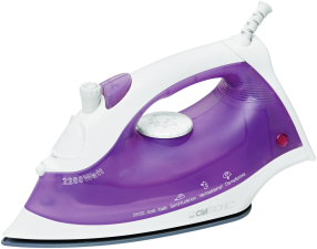 Clatronic Dampfbügeleisen DB 3475 Weiß, Pink 2200 W Clatronic Dampfbügeleisen DB 3475 Weiß, Pink 2200 W
