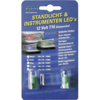 Eufab Led-Gl&uuml;hbirne 12V T10 Gr&uuml;n