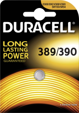 Duracell Knopfzelle 389 Silberoxid 389/390 70 mAh 1.55 V 1 St. Duracell Knopfzelle 389 Silberoxid 389/390 70 mAh 1.55 V 1 St.