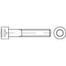 Zylinderschrauben M3 4 mm Innensechskant DIN 912 Edelstahl A2 100 St. Zylinderschrauben M3 4 mm Innensechskant DIN 912 Edelstahl A2 100 St.