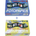 Tpi Fotopapier 10x15,180g,150+150 Blatt, glanz+ seidenglanz