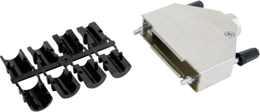 Conec D-SUB Gehäuse Polzahl: 15 Metall 180 ° Silber 165X02619XE 1 St. Conec D-SUB Gehäuse Polzahl: 15 Metall 180 ° Silber 165X02619XE 1 St.