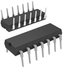 Texas Instruments Logik IC - Gate und Inverter CD4023BE NAND-Gate 4000B PDIP-14 Texas Instruments Logik IC - Gate und Inverter CD4023BE NAND-Gate 4000B PDIP-14