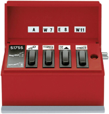 LGB L51755 G Stellpult mit Wippschalter LGB L51755 G Stellpult mit Wippschalter