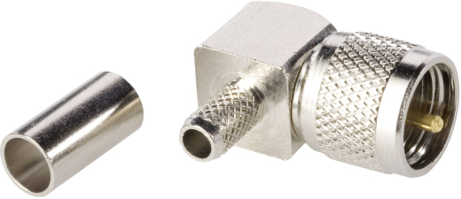 Mini Uhf Winkel-Crimpsteck 50ohm Rg58c/U Mini Uhf Winkel-Crimpsteck 50ohm Rg58c/U