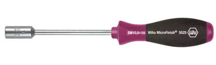 Wiha Werkstatt Steckschlüssel-Schraubendreher MicroFinish Schlüsselweite (Metrisch): 5.5 mm Klinge Wiha Werkstatt Steckschlüssel-Schraubendreher MicroFinish Schlüsselweite (Metrisch): 5.5 mm Klinge