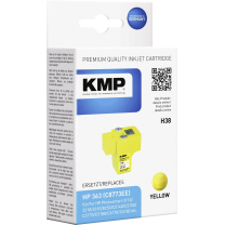 Kmp Tinte H38 = Hp C8773ee (363) Gelb