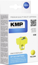 KMP Tinte ersetzt HP 363 Kompatibel Gelb H38 1700,0009 KMP Tinte ersetzt HP 363 Kompatibel Gelb H38 1700,0009