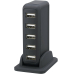 7 Port USB 2.0 Hub Vertikal