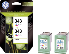 HP Tinte Cb332ee (343) Farbe 2er Pack HP Tinte Cb332ee (343) Farbe 2er Pack