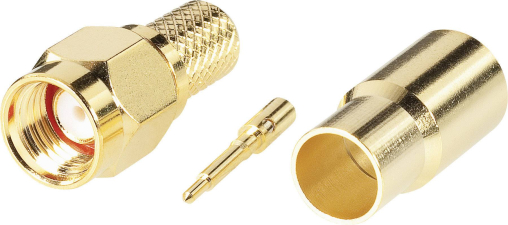 BKL Electronic SMA-Steckverbinder Stecker, gerade 50 Ω 0409090 1 St. BKL Electronic SMA-Steckverbinder Stecker, gerade 50 Ω 0409090 1 St.