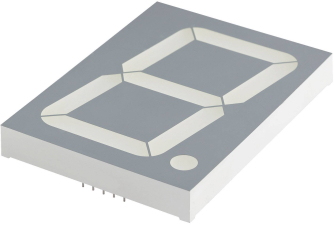 Kingbright 7-Segment-Anzeige Gelb 101.2 mm 7.8 V Ziffernanzahl: 1 SC40-19SYKWA Kingbright 7-Segment-Anzeige Gelb 101.2 mm 7.8 V Ziffernanzahl: 1 SC40-19SYKWA