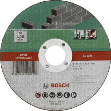 Bosch Trennscheibe gerade, Stein 2609256328 Durchmesser 115 mm 1 St. Bosch Trennscheibe gerade, Stein 2609256328 Durchmesser 115 mm 1 St.