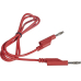 Messleitung PVC Voltcraft 100 cm rot