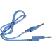 Messleitung PVC Voltcraft 100 cm blau