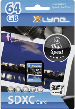 Xlyne SDXC-Karte 64 GB Class 10, UHS-I Xlyne SDXC-Karte 64 GB Class 10, UHS-I