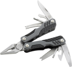PumaTec Multi-Tool schwarz-grau, 9 Werkzeuge Multi-Tool schwarz-grau Multi-Tool, Taschenmesser, Anz PumaTec Multi-Tool schwarz-grau, 9 Werkzeuge Multi-Tool schwarz-grau Multi-Tool, Taschenmesser, Anz