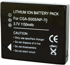 Akku Cga-S005, Db-60, Np-70, 900 Mah Akku Cga-S005, Db-60, Np-70, 900 Mah