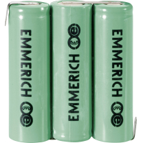 Akku Mignon(AA) 3,6V 1500mAh NiMH LF Pack EMMERICH