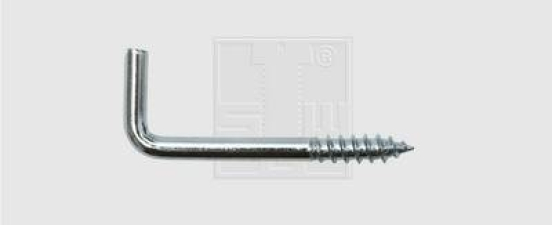 SWG Schraubhaken gerade 20 mm Stahl verzinkt 20 mm 100 St. SWG Schraubhaken gerade 20 mm Stahl verzinkt 20 mm 100 St.