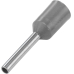 Aderendhülse isoliert 4mm² 100 Stück grau