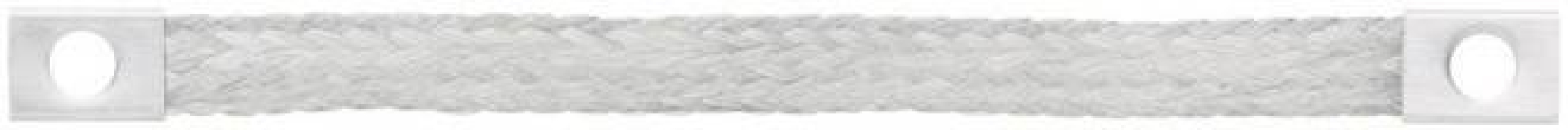 Erdungsband/Hülse 10mm²/M6/200mm Erdungsband/Hülse 10mm²/M6/200mm