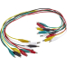 Krokodilklemmen-SET Voltcraft 540mm/0,5
