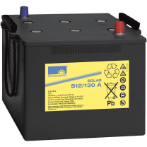 EXIDE Sonnenschein Bleiakku 130 Ah Solar Dryfit S12/130 A