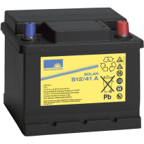EXIDE Sonnenschein Bleiakku 41 Ah Solar Dryfit S12/41 A
