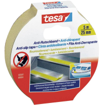 Anti-Rutschband Tesa&reg; Floureszieren 5mx25mm