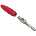 Bananenstecker 4mm 16A Rot Schraubanschluss