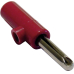 Bananenstecker 4mm 16A Rot Schraubanschluss
