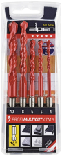 Alpen Hartmetall Mehrzweckbohrer-Set 5teilig MultiCut 100805100 1/4" (6.3 mm) 1 Set Alpen Hartmetall Mehrzweckbohrer-Set 5teilig MultiCut 100805100 1/4" (6.3 mm) 1 Set