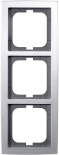 Abdeckrahmen solo® 3-fach chrom Abdeckrahmen solo® 3-fach chrom